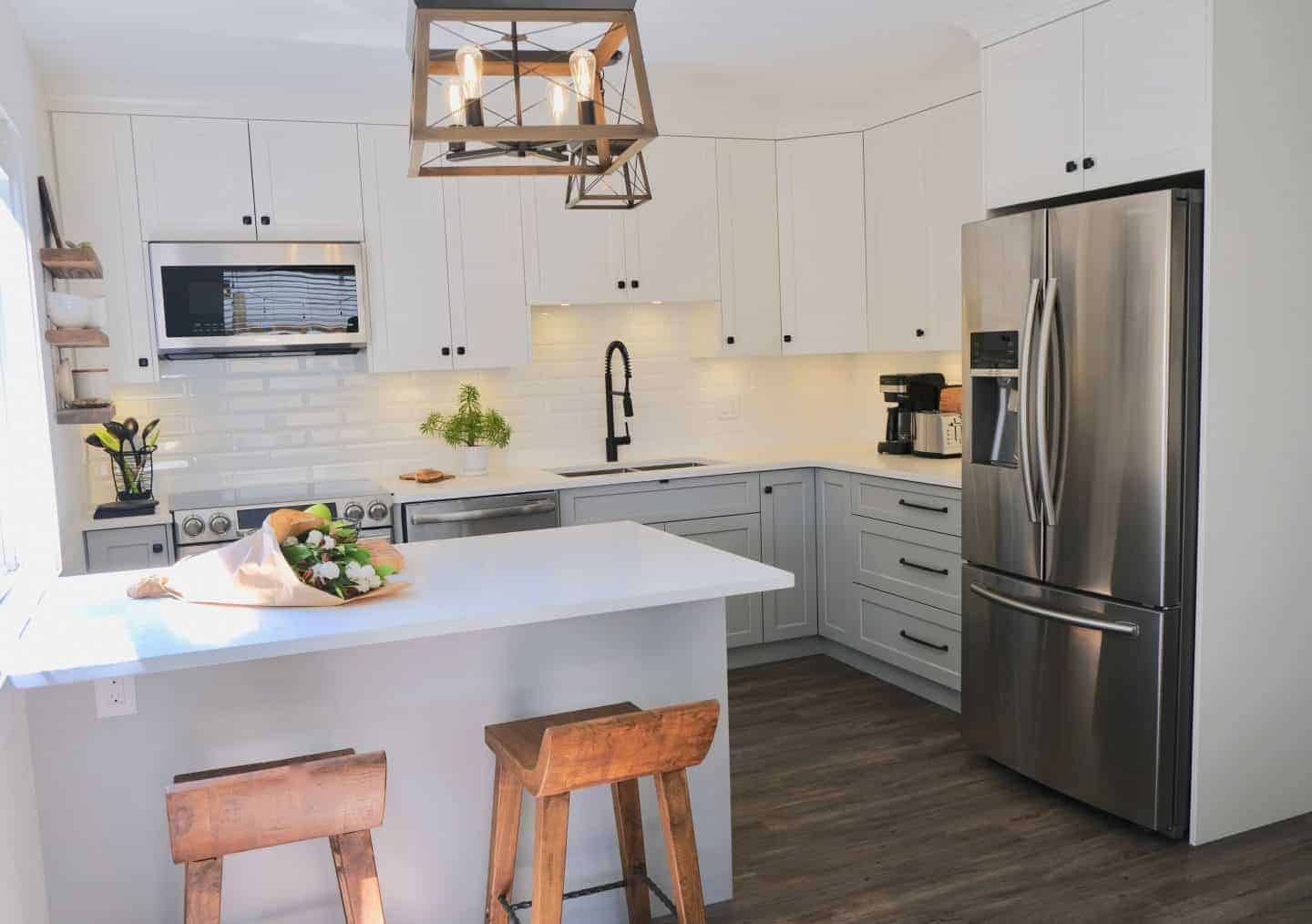 L-Shape Kitchen layout design