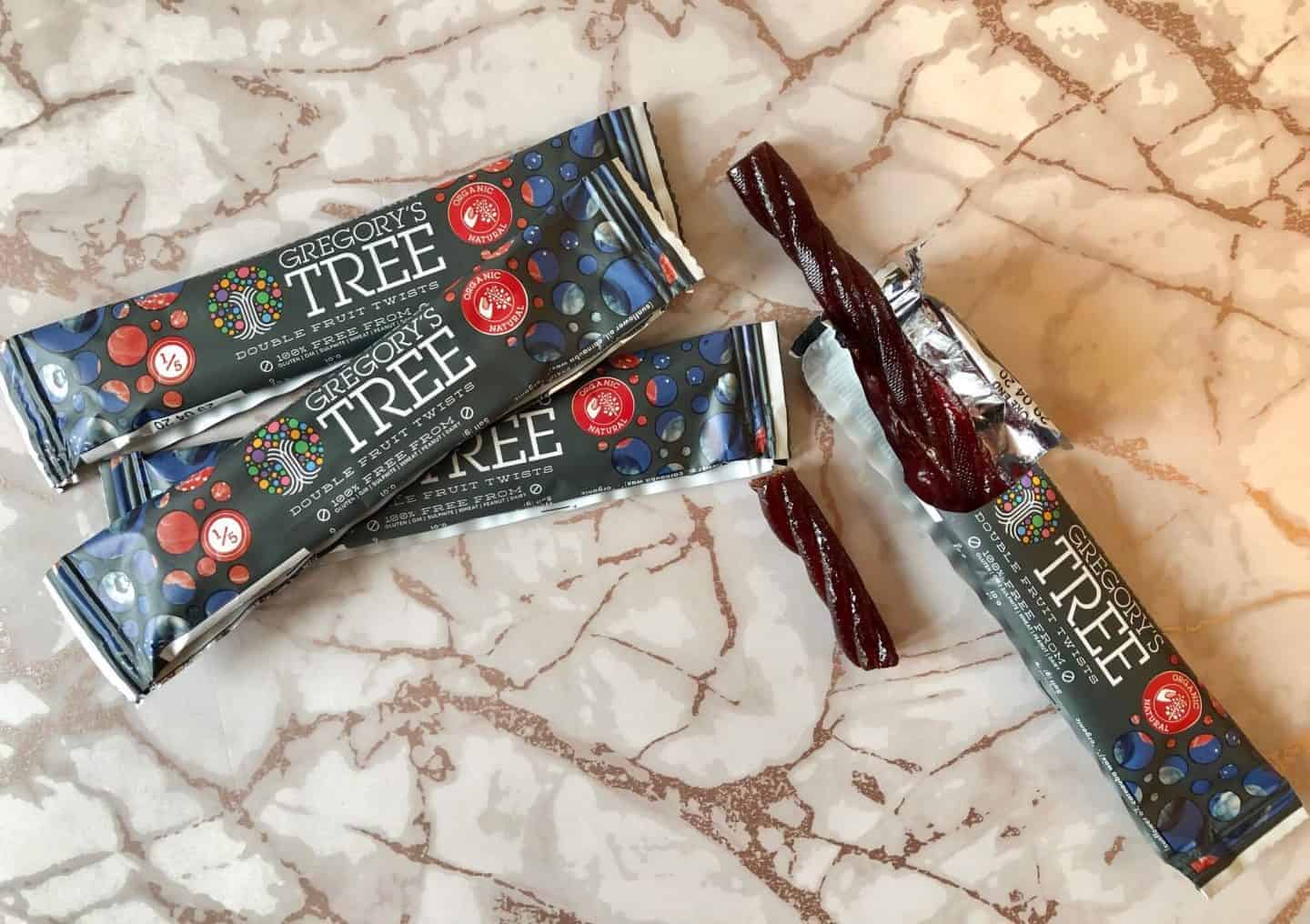 Gregory’s Tree Blueberry and Raspberry Double Twist bar