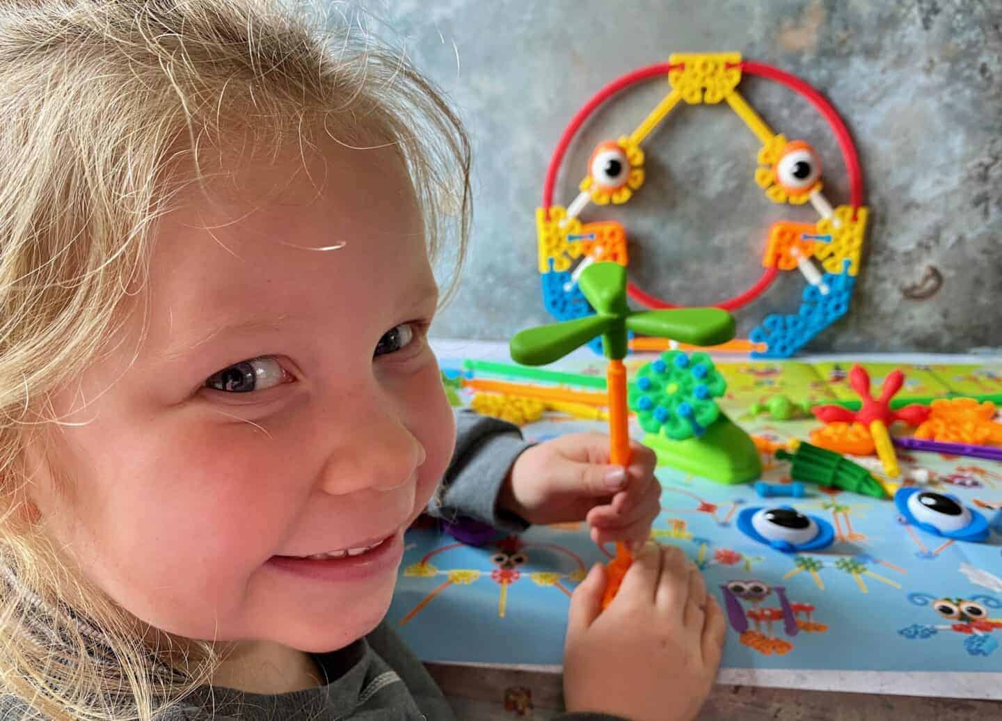 Kid K'Nex Budding Builders Set and Safari Friends Review | AD