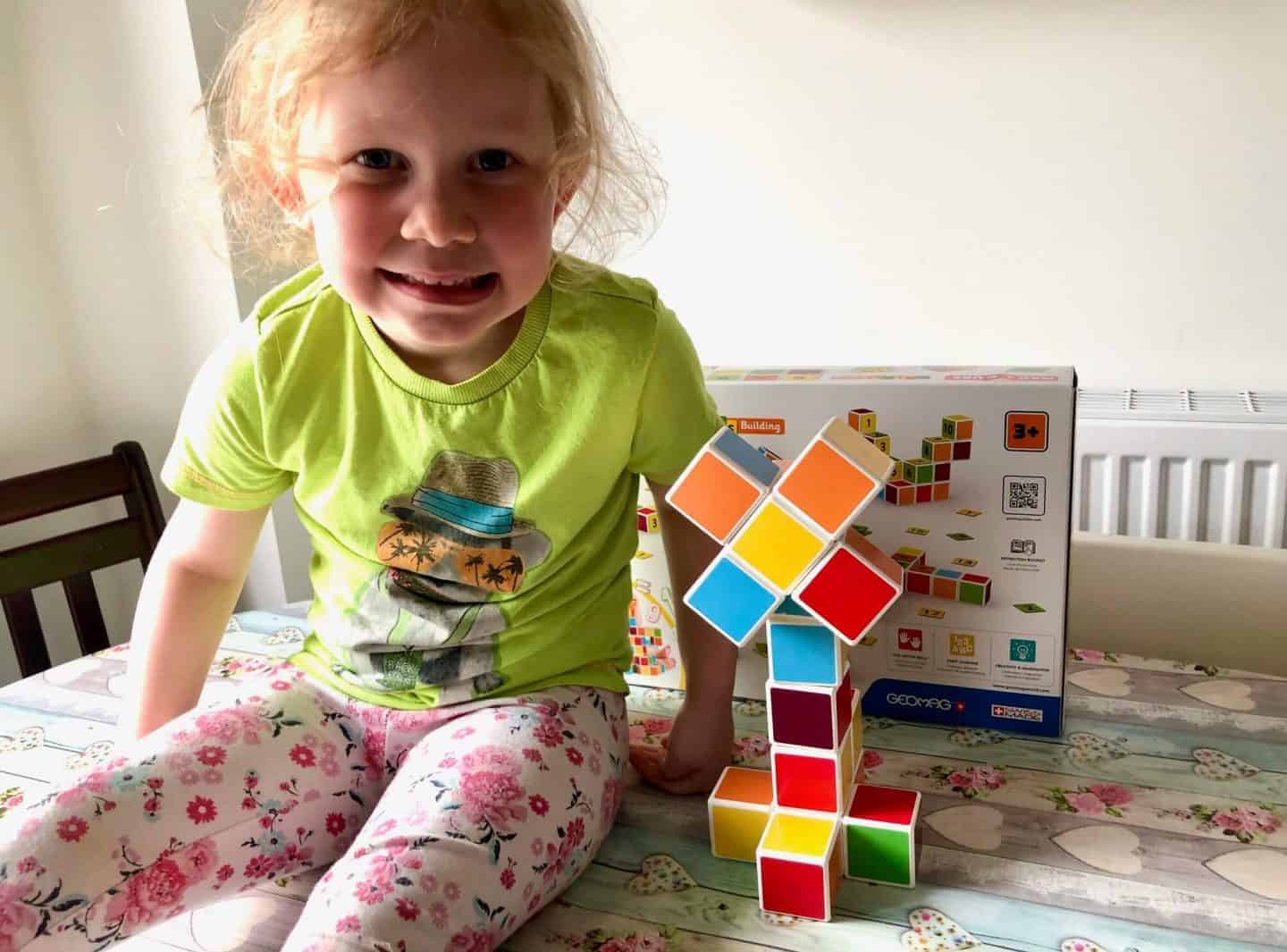 Building a windmill with the magicube blocks