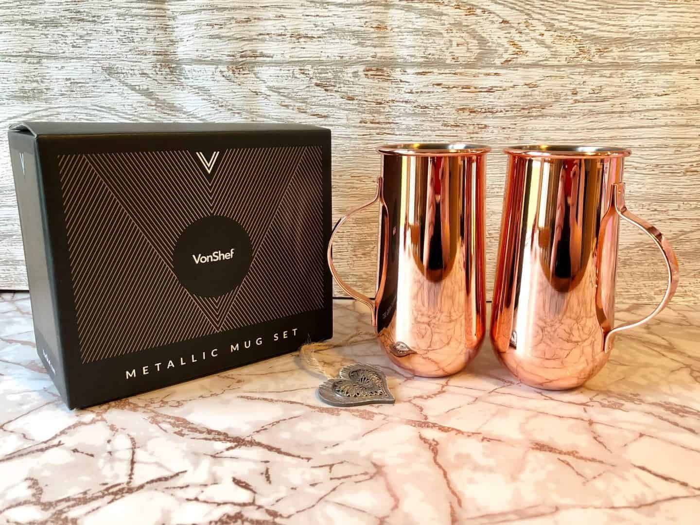 copper mugs