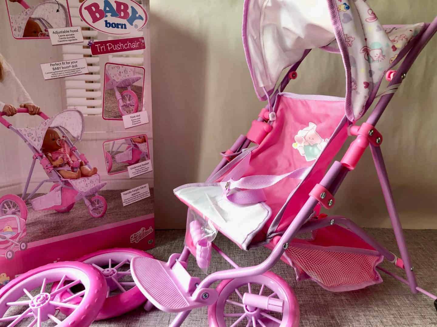 Baby born on sale tri pushchair