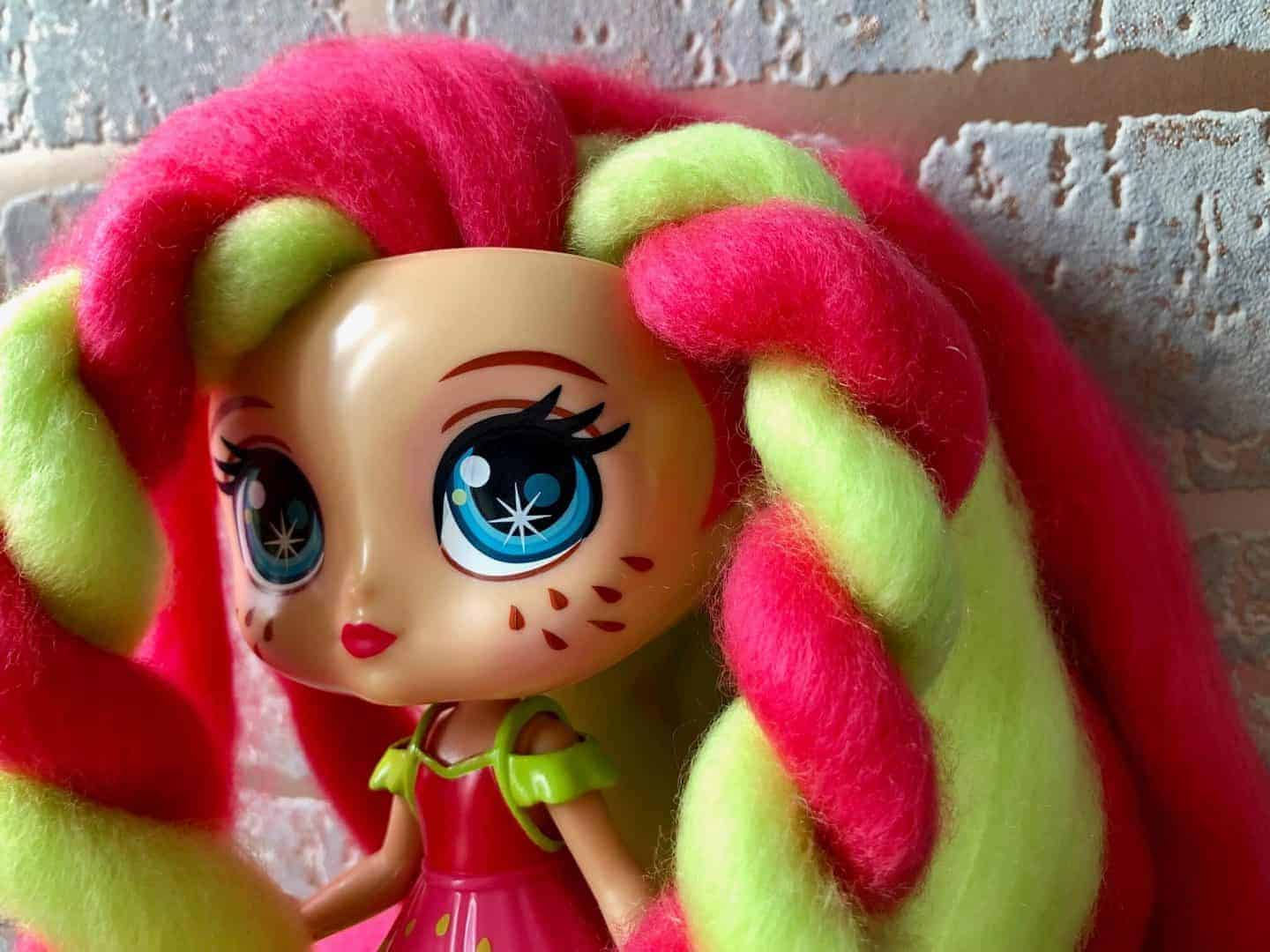 Doll with cotton candy hair hotsell