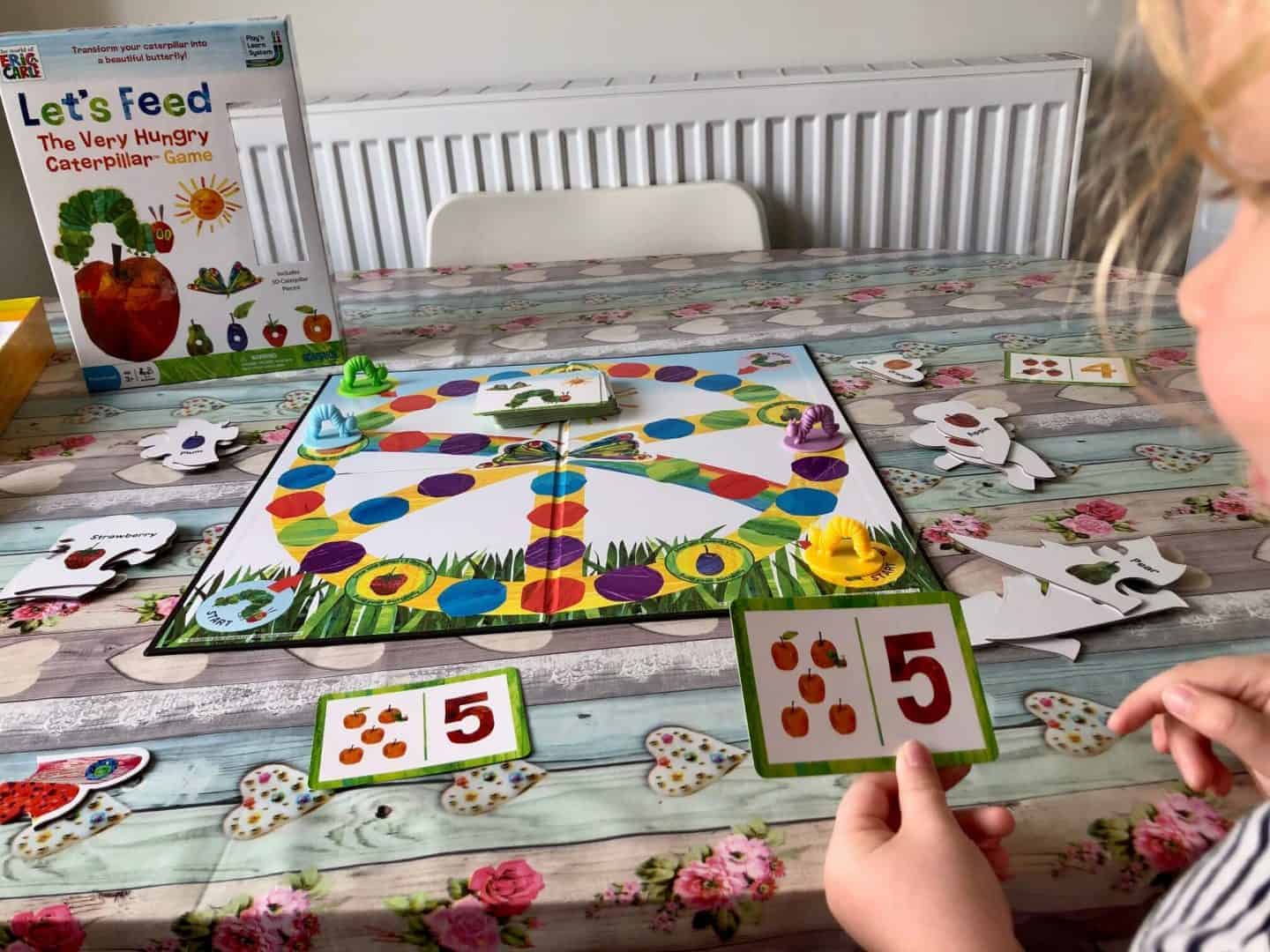 The Very Hungry Caterpillar board game - Pieces 