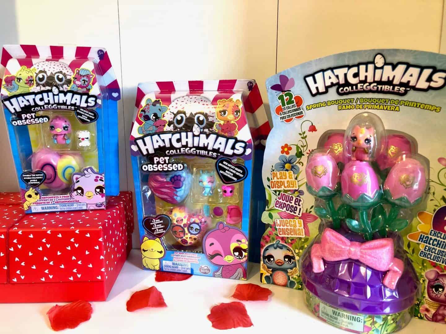 Pet Obsessed HatchiPets and Spring Bouquet Review - Hatchimals CollEGGtibles