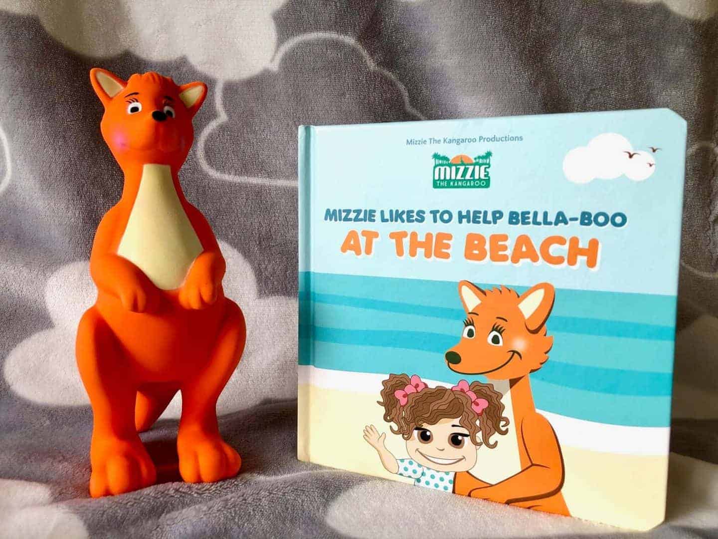 Mizzie Baby Board Book Gift Set with Mizzie Teething Toy