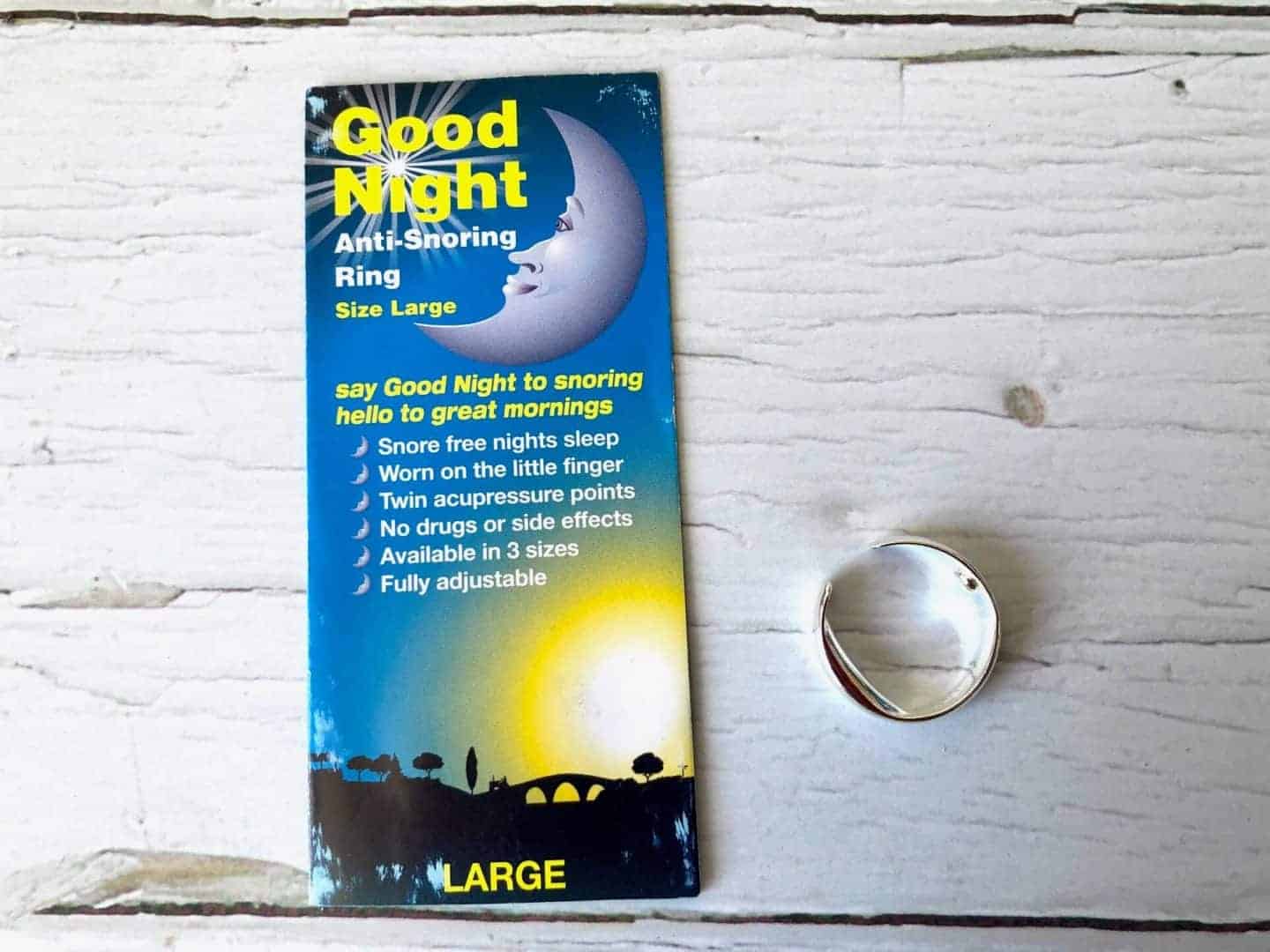 The Good Night Anti-Snoring Ring