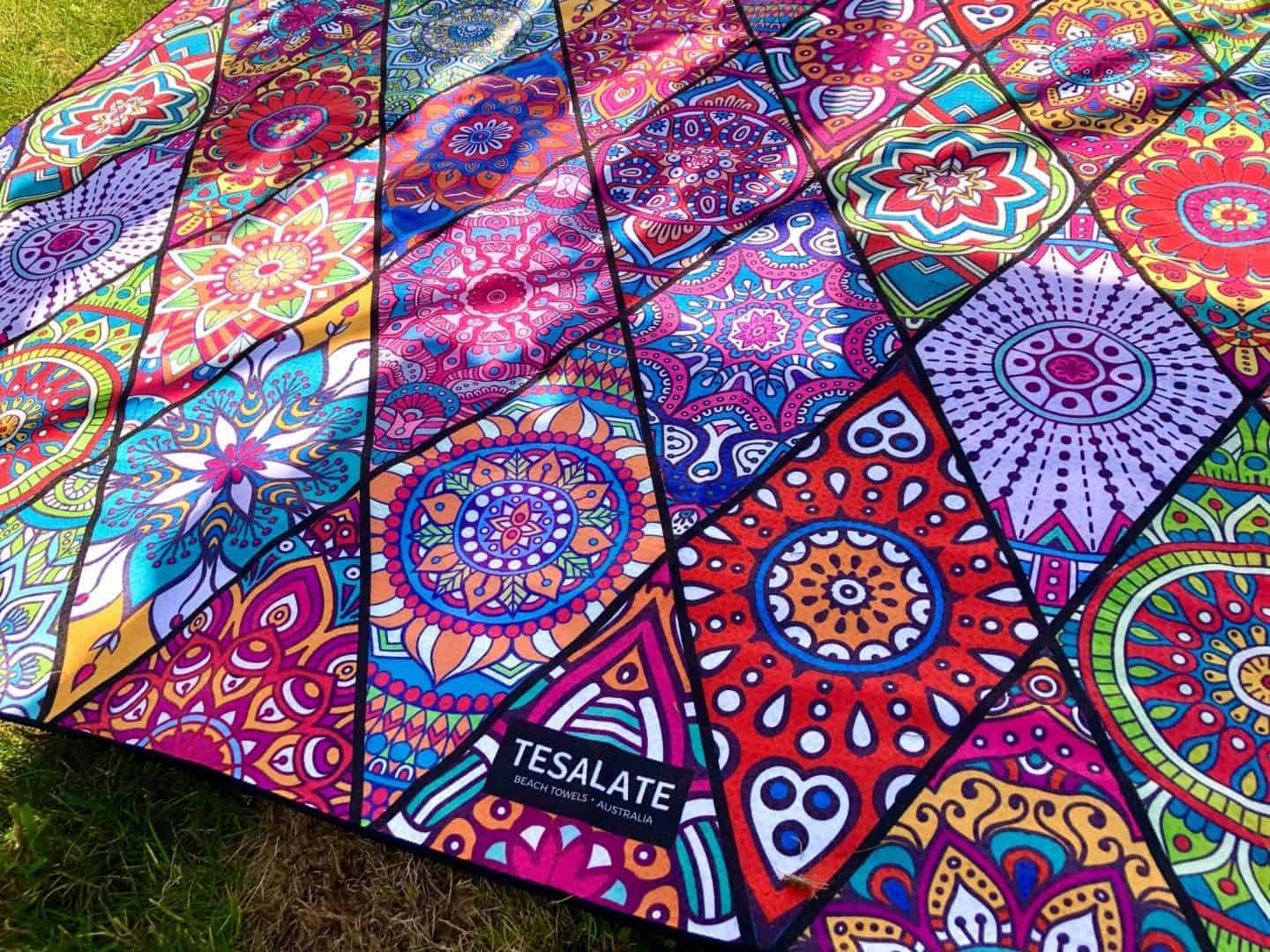 Summer Essentials - Bohemian print towel from Tesalate