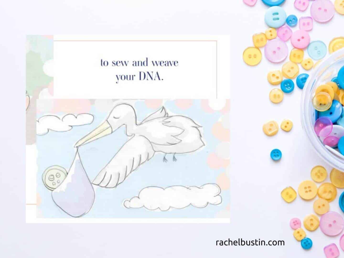 How I made You illustrations - stork