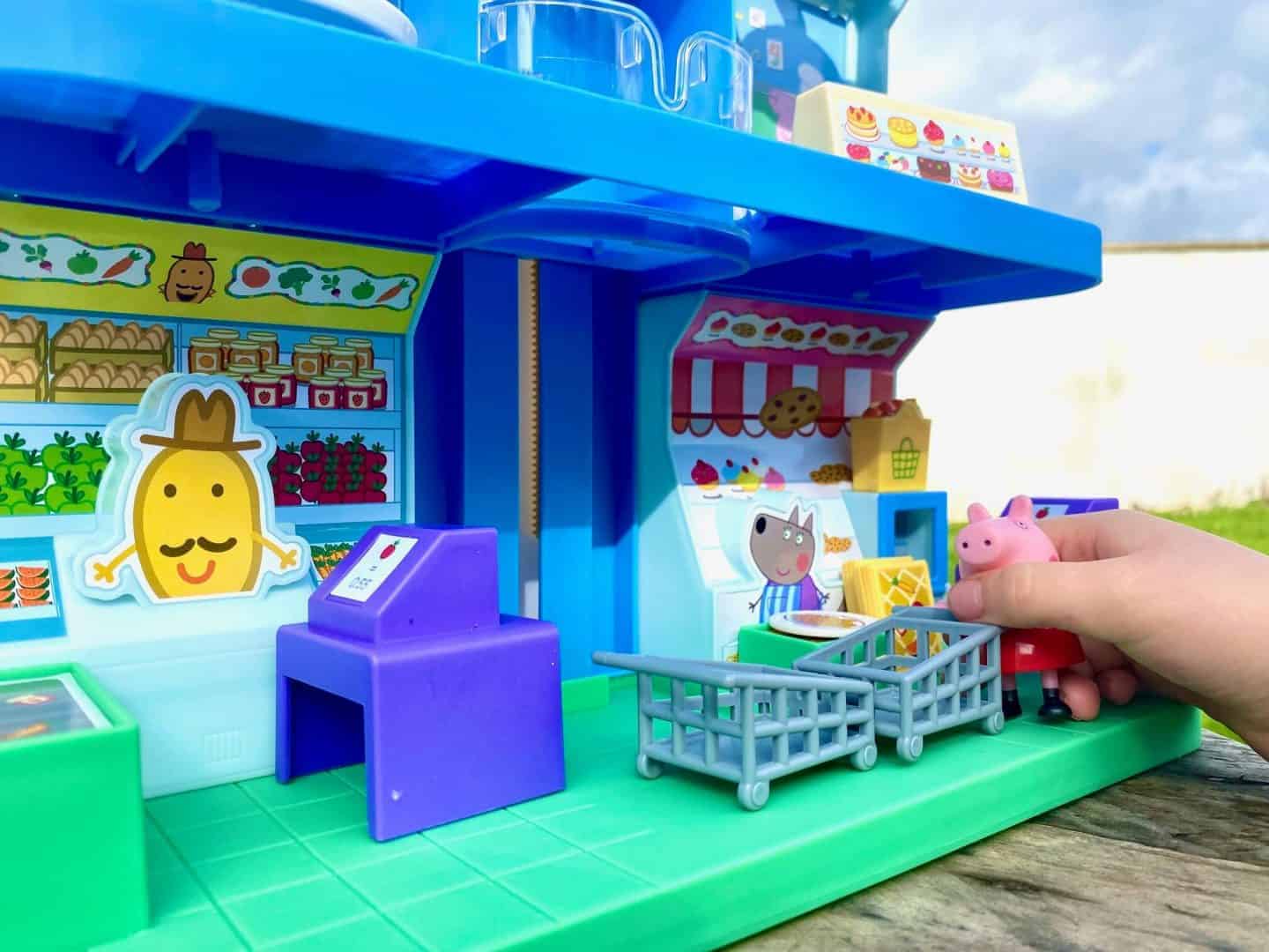 Peppa Pig Shopping Center Playset, 10 Pc - Fry's Food Stores