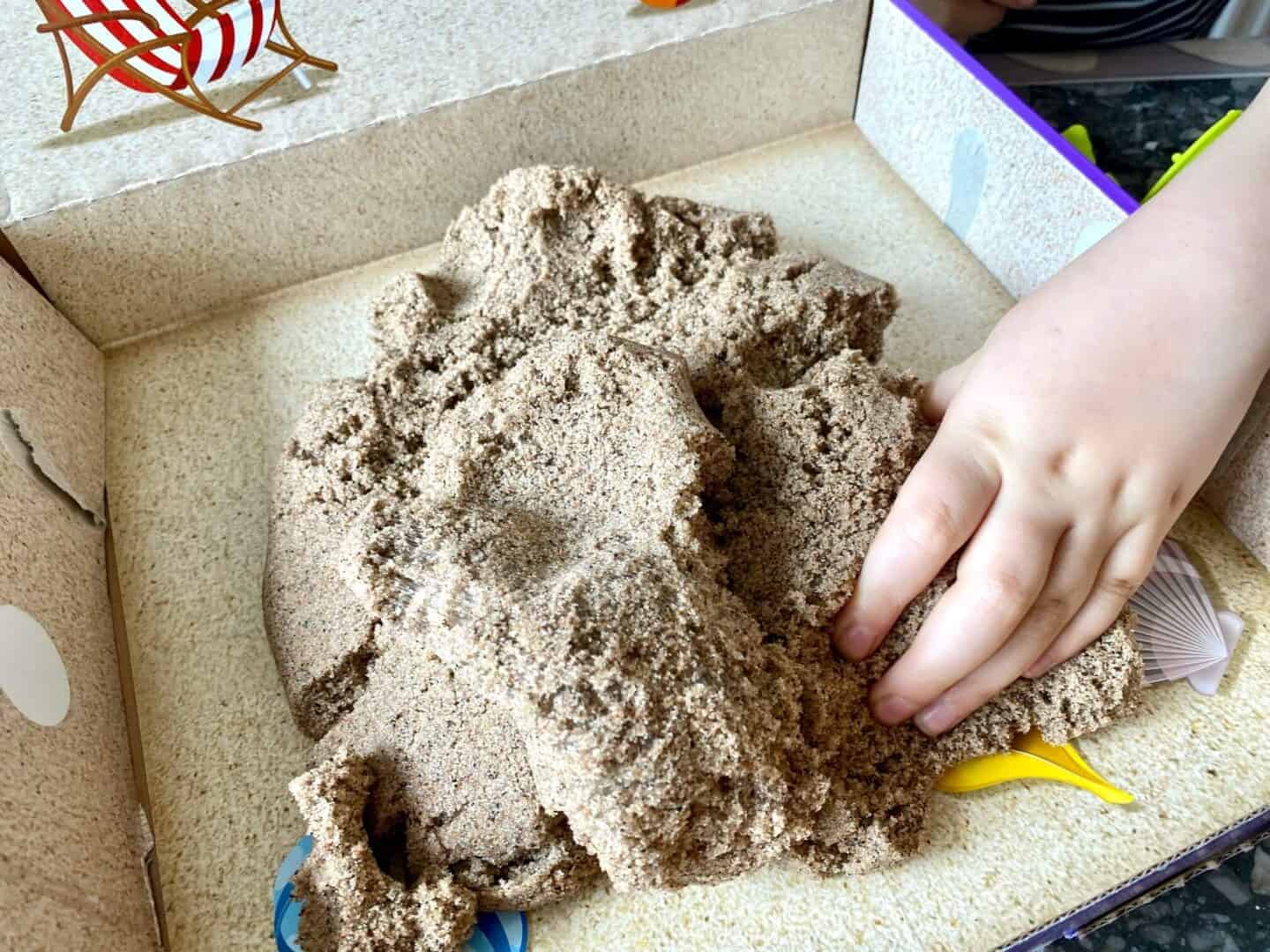 Kinetic Sand Beach Sand Kingdom Playset