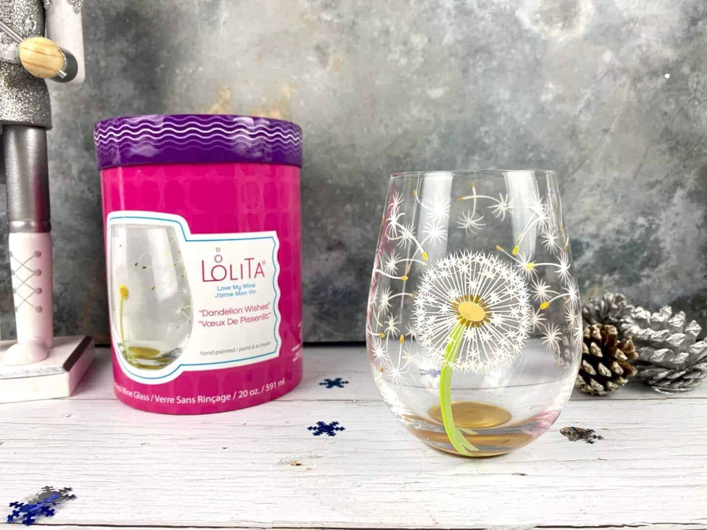Lolita - Dandelion Wishes stemless glass