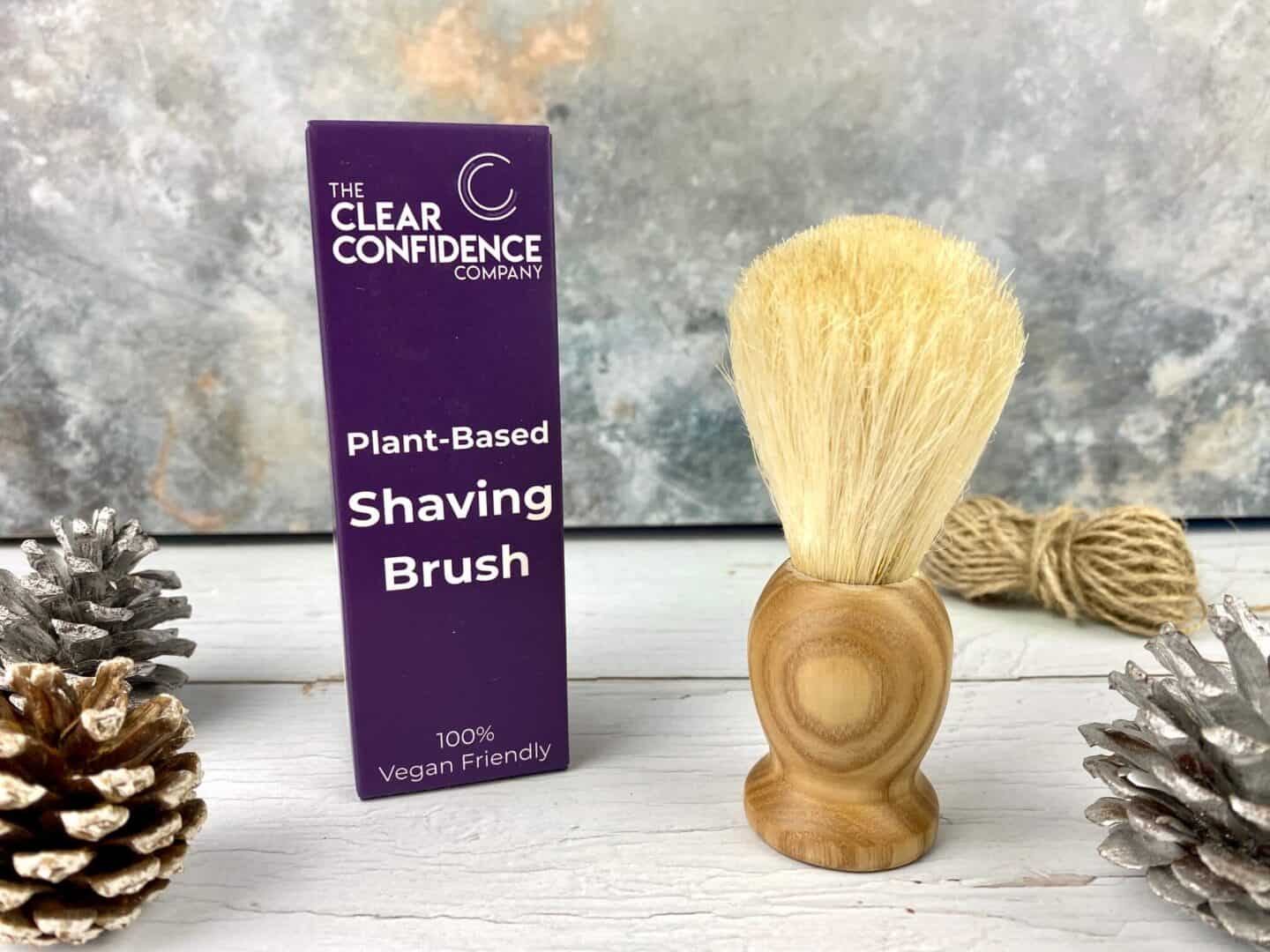 plant based shaving brush