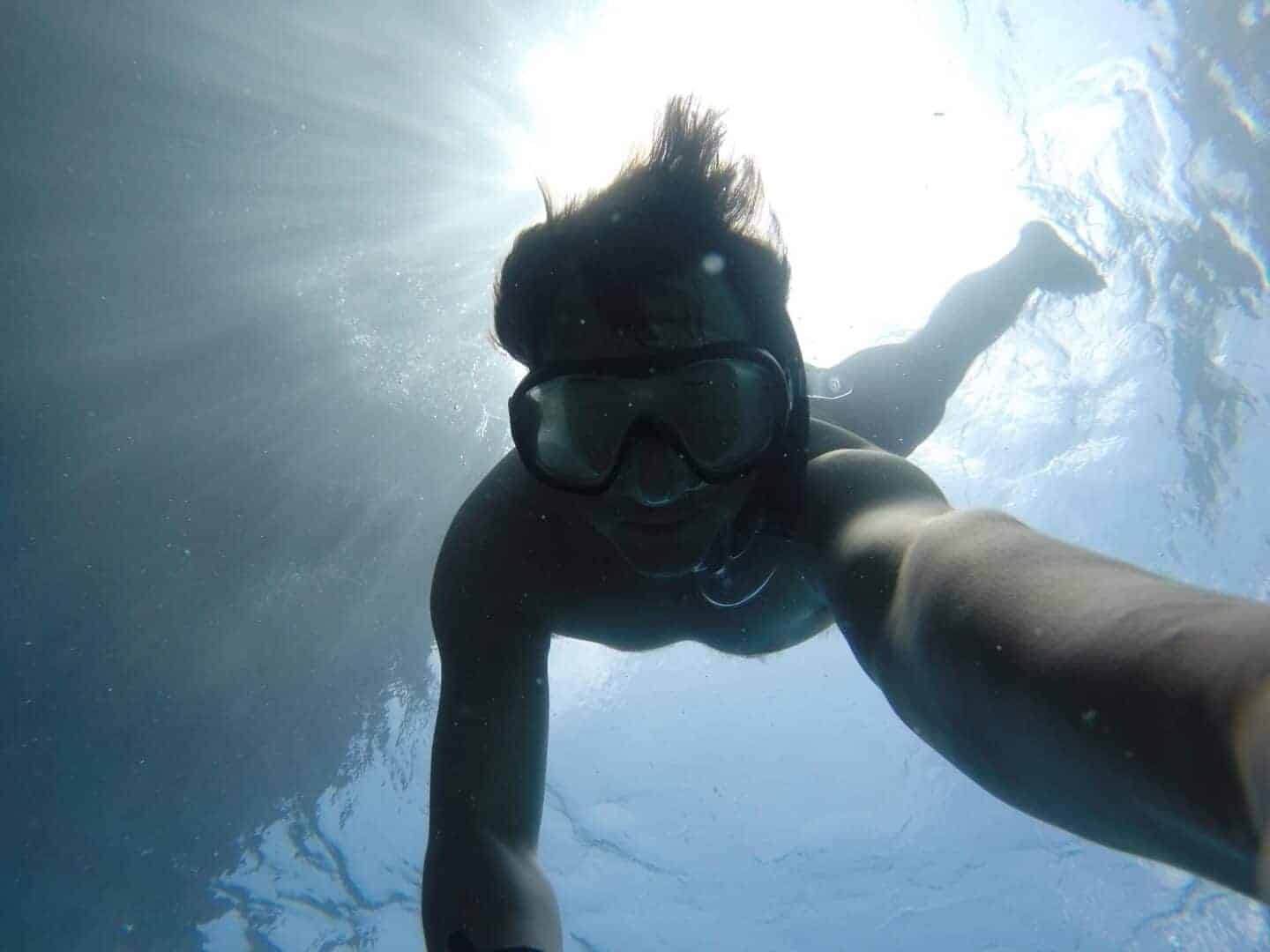 Watersports While Traveling - snorkeling