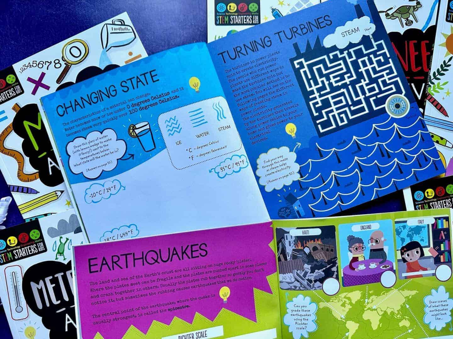STEM Activity books