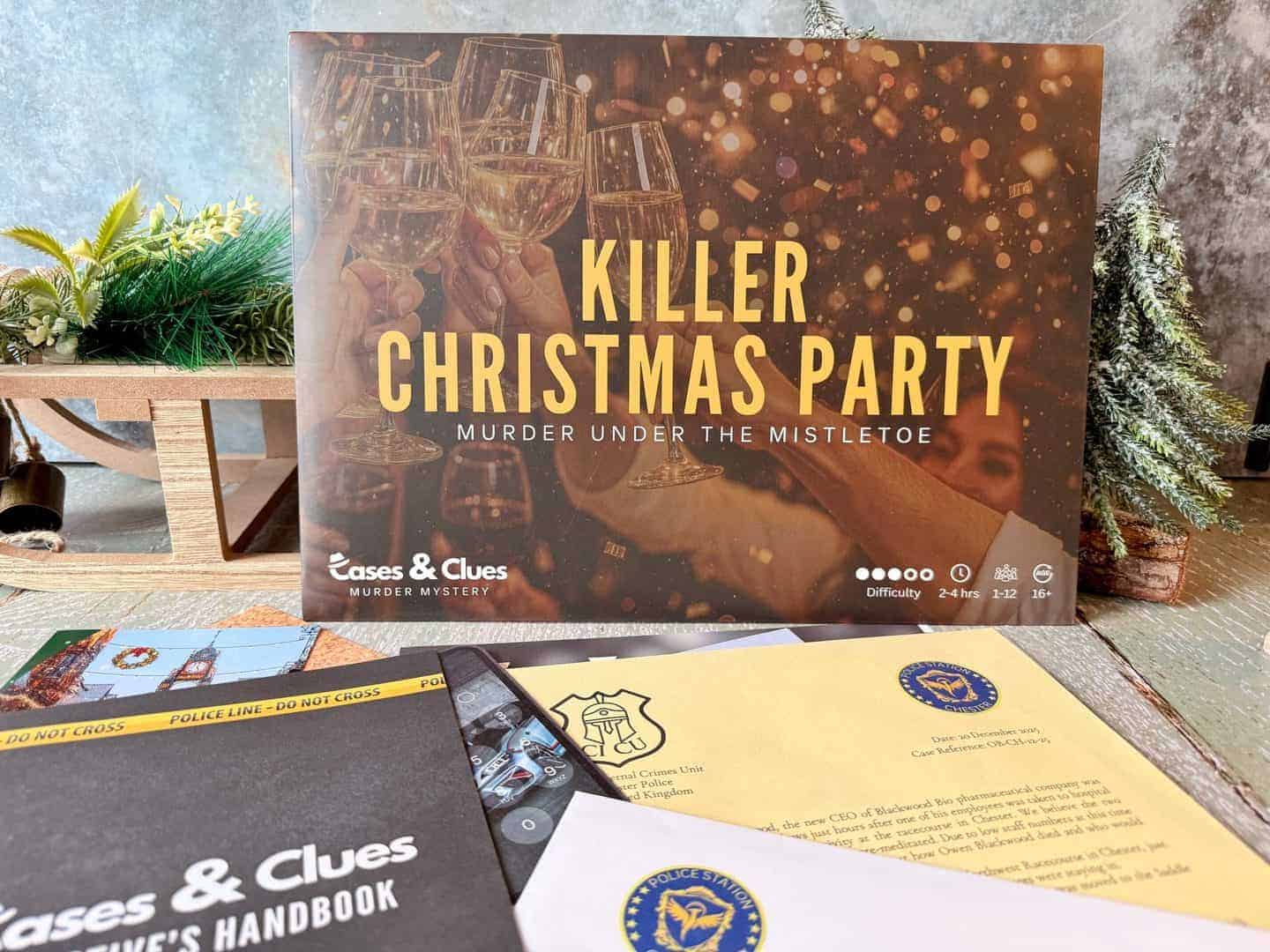 Killer Christmas Party and One Step Ahead - Cases & Clues