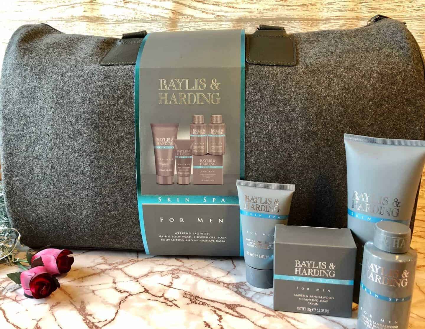 Baylis & Harding Skin spa men's weekend bag