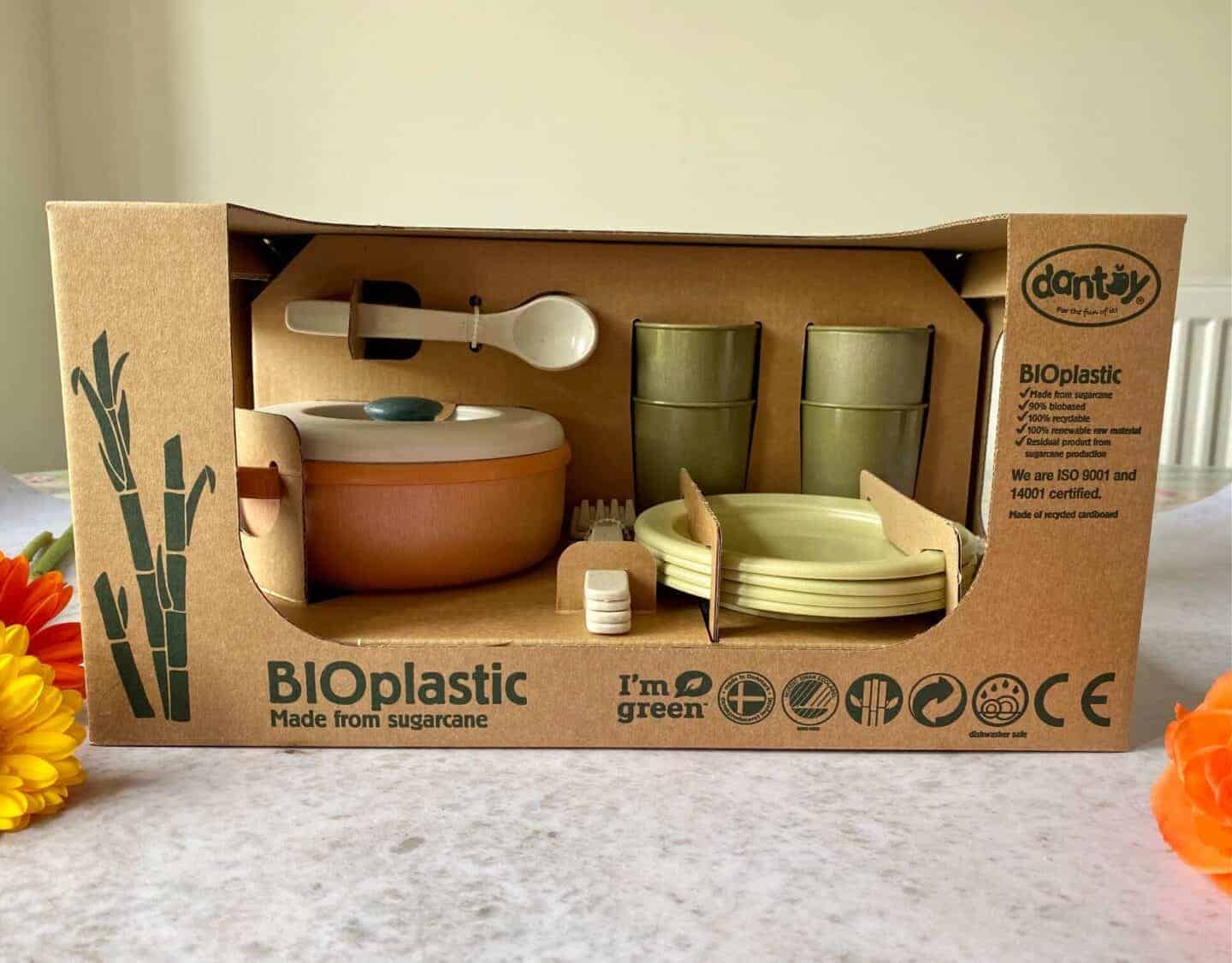 Green Toys by Dantoy The Pretend Play Dinner set - Review