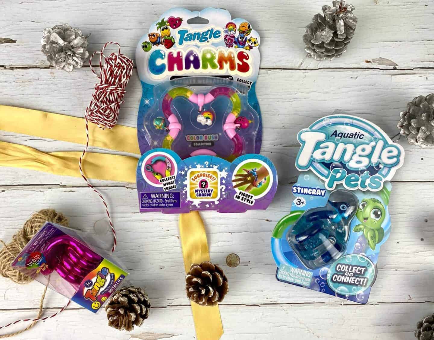 Tangle Charms and Tangle Pets fidget toys