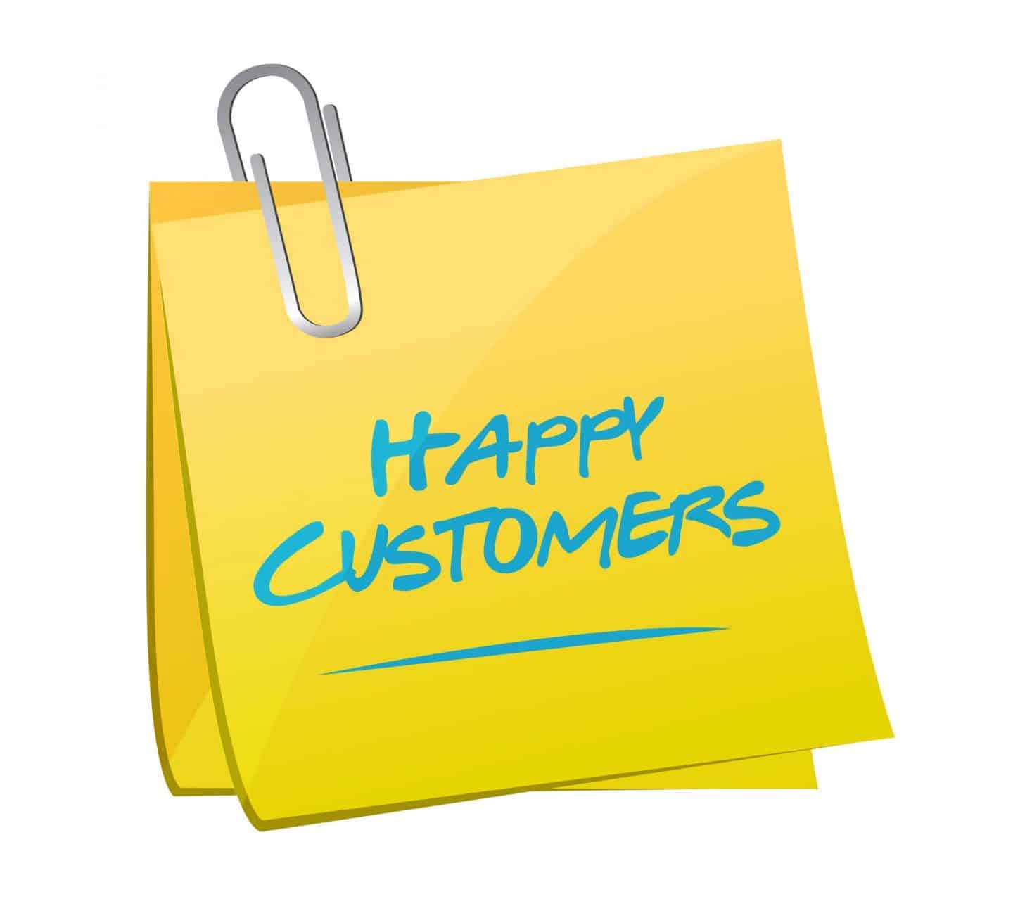 happy customers