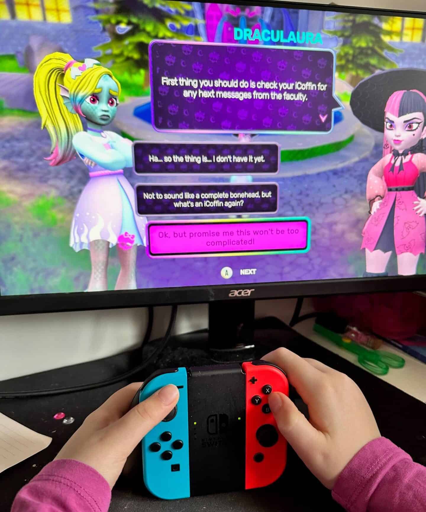Spooktacular Review of Monster High: Skulltimate Secrets on Nintendo Switch!