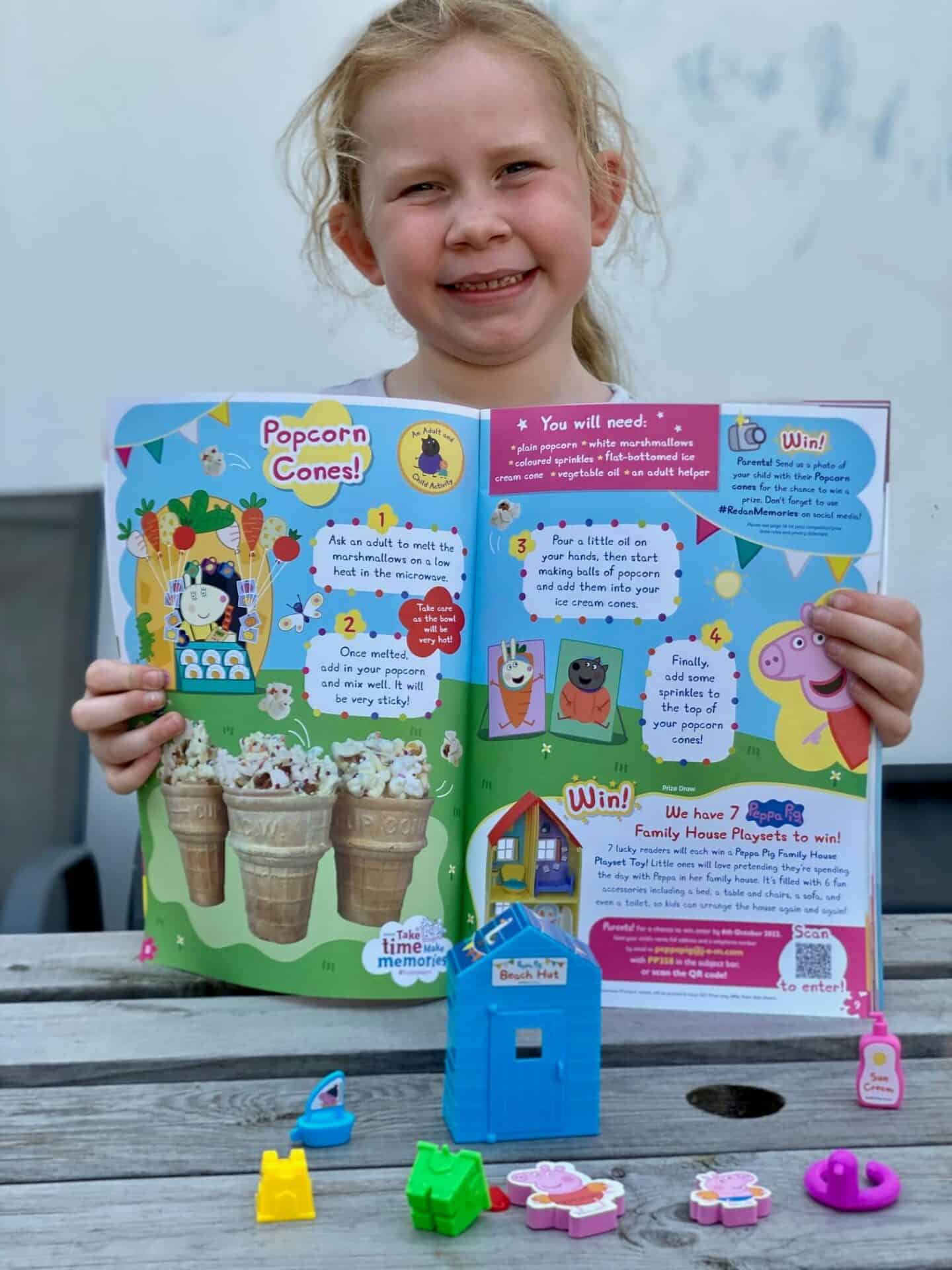 Fun To Learn Peppa Pig Magazine free toys