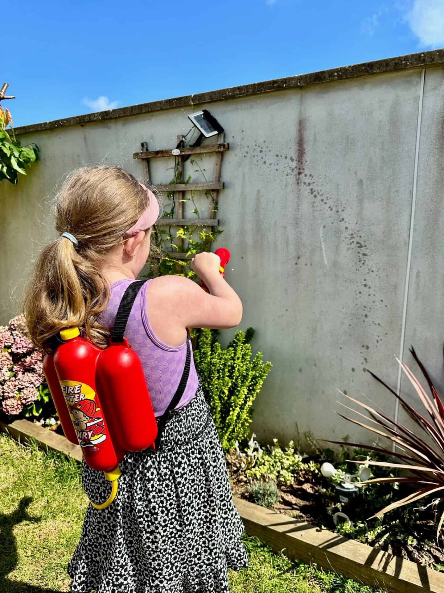 Fire Fighter's Water Sprayer Review & Giveaway