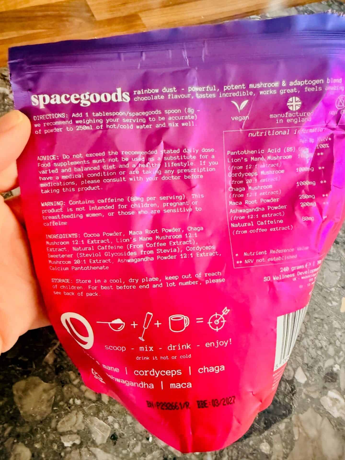 Spacegoods Rainbow Dust Review – A Coffee Alternative That Really Works