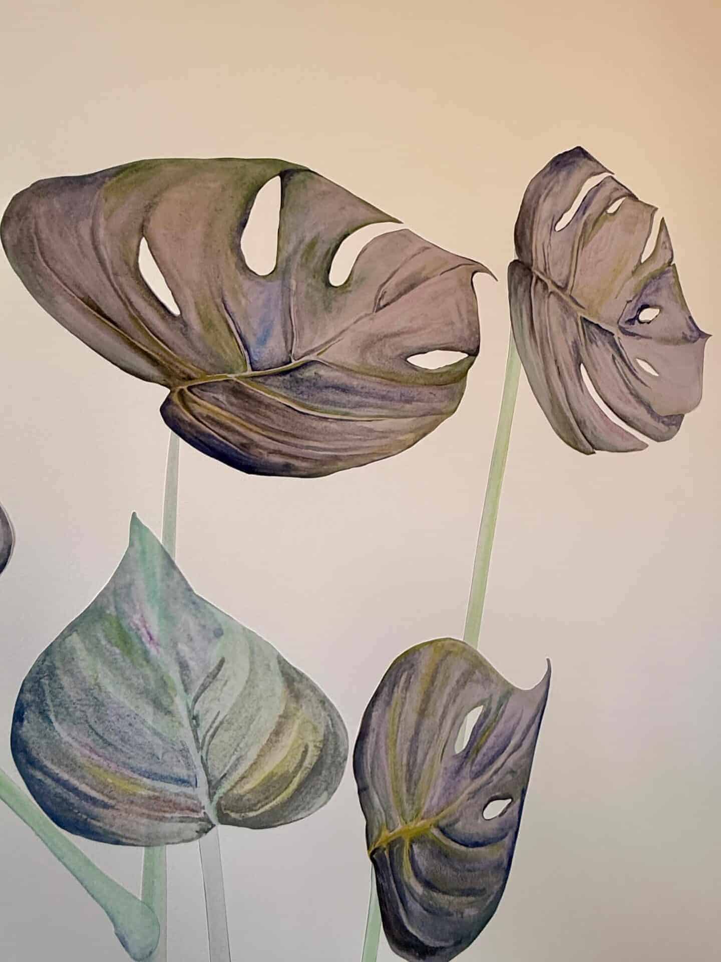 Cheese Plant Wall Sticker