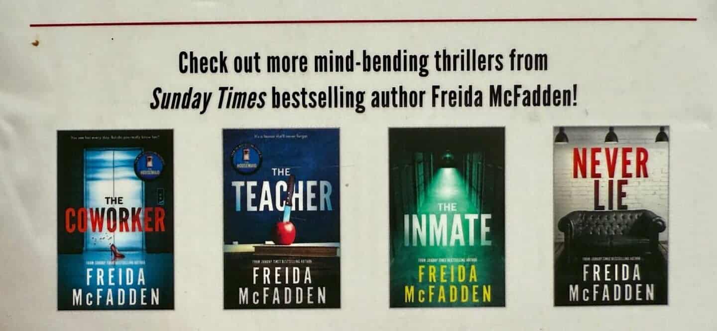 Freida McFadden Books in Order: The Ultimate Reading Guide