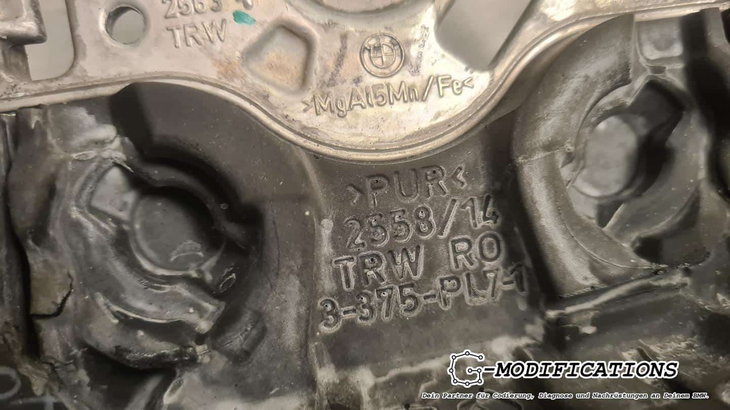 BMW F20 F30 Lenkrad Leder – Bild 6