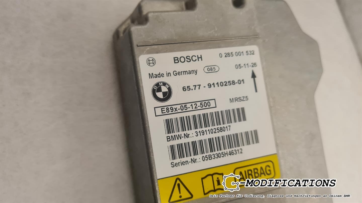 Airbag Steuergerät ohne Crashdaten BMW E90 E87 – Bild 3
