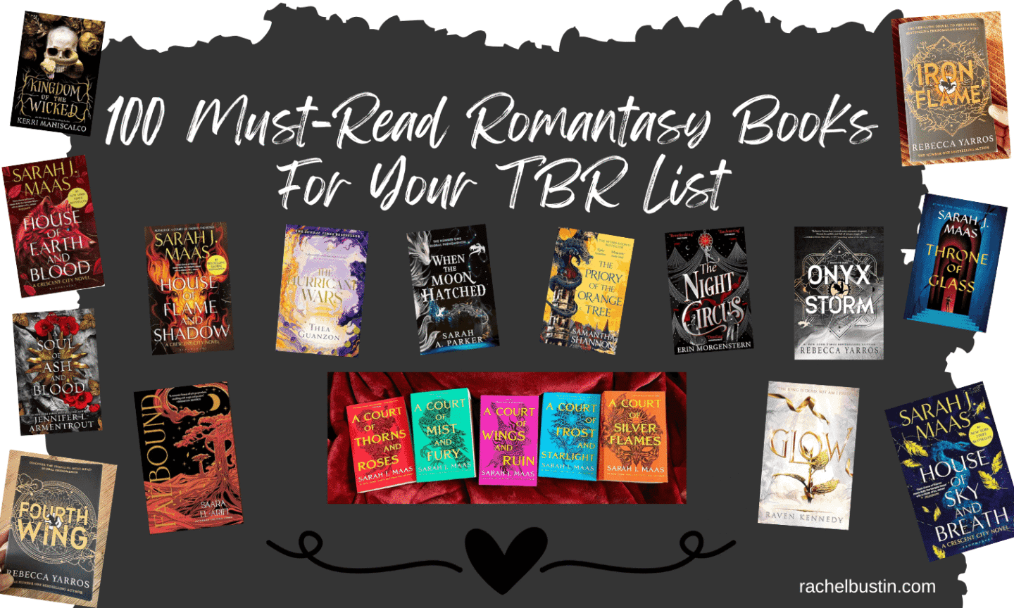 100 Must-Read Romantasy Books for Your TBR List