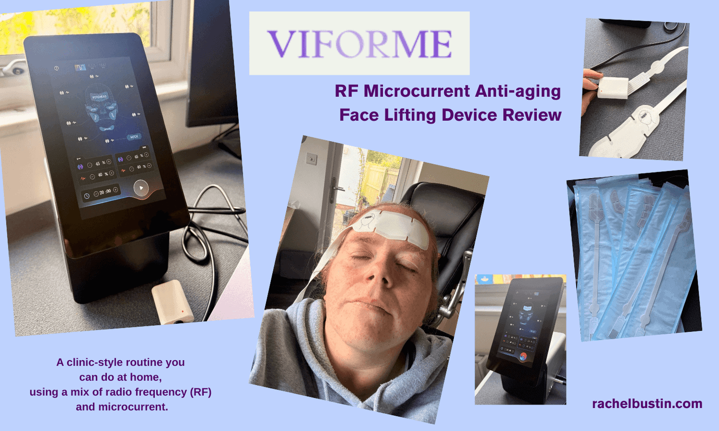 Viforme RF Microcurrent Anti-aging Face Lifting Device Review