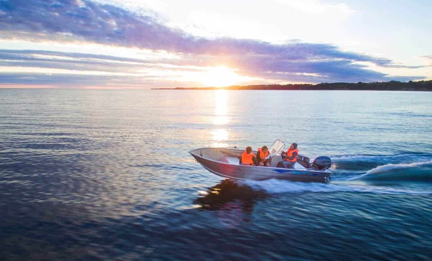 consider the size of the boat