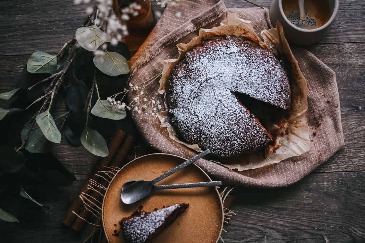 Torta Caprese: Italian Pistachio & Chocolate Cake