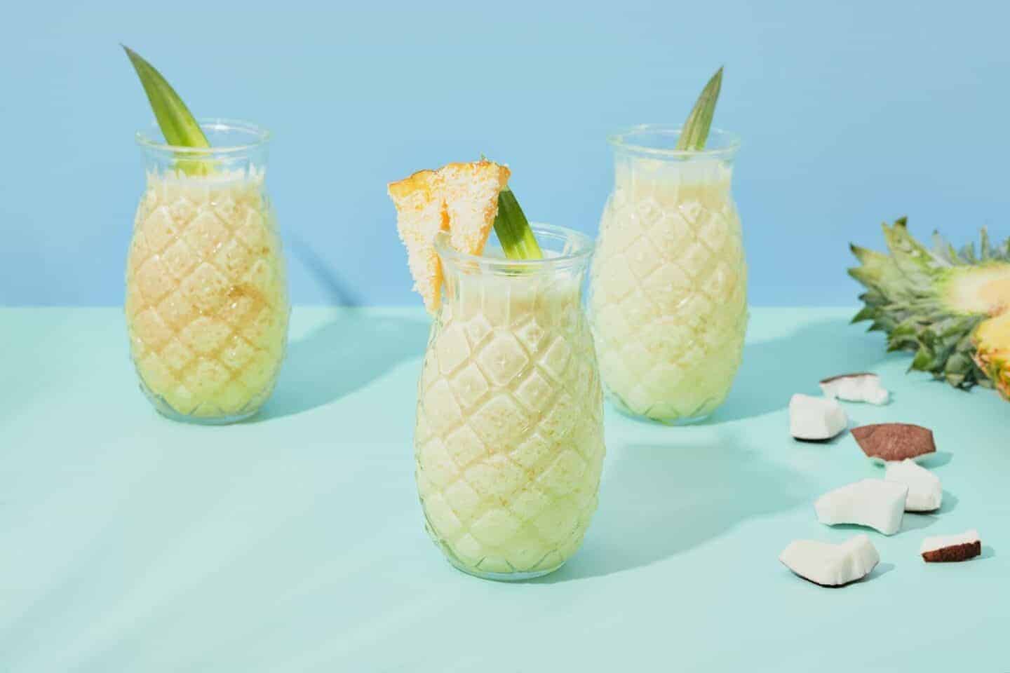 Creamy Pineapple Coconut Slushie Recipe