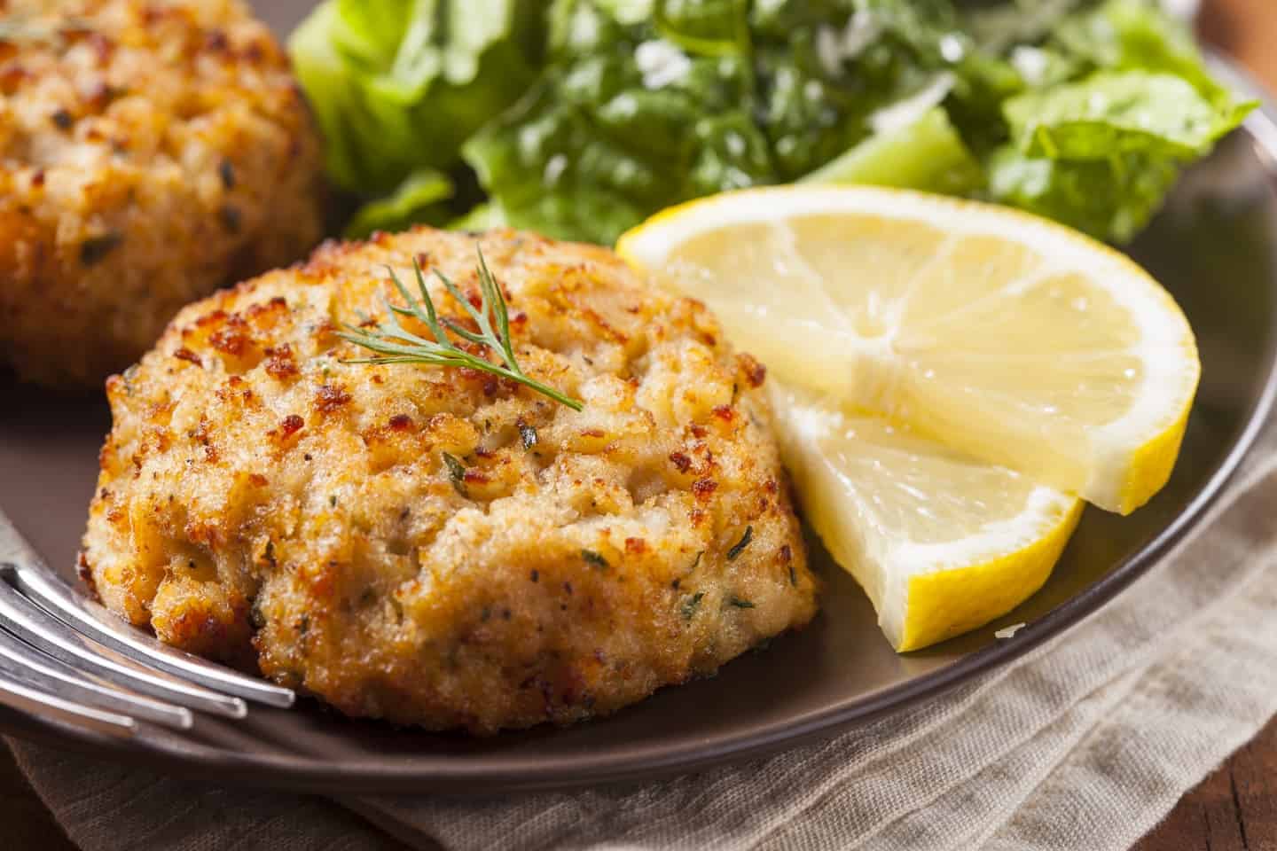 Homemade tuna cakes