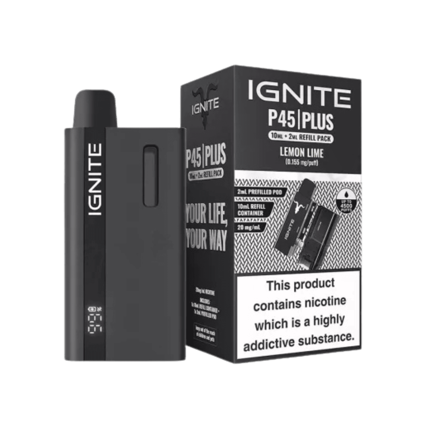ignite vape italia Vaporart Base 10 ml 50/50 Nicotina 18 mg