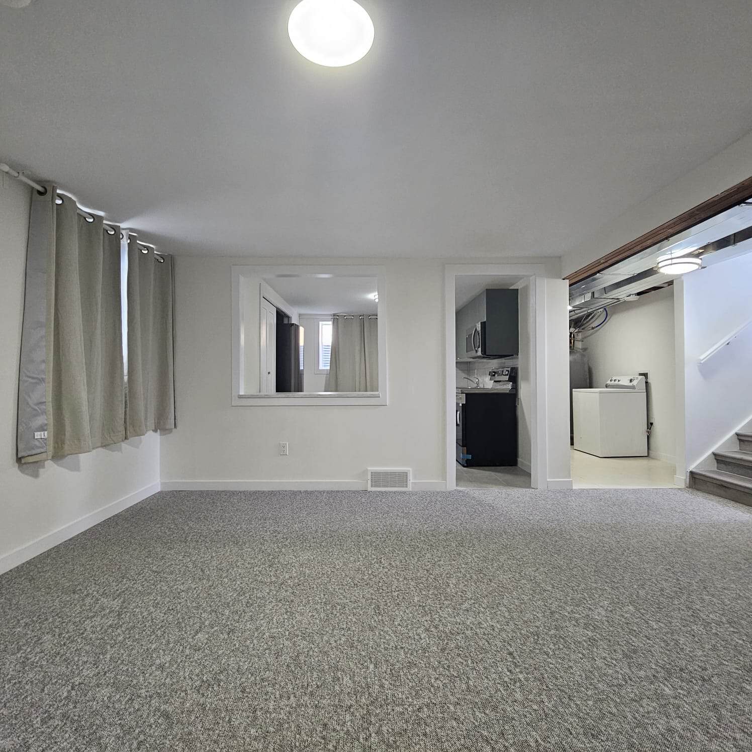 Basement development in a Calgary home