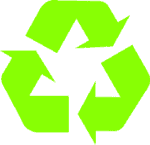 recycling-symbool-icon-lichtgroen