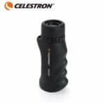 High-quality Celestron monocular with 10x25 magnification, compact and portable, ideal for travel, birdwatching, and outdoor activities. Durable black design for clear, close-up viewing.