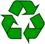 recycling-symbool-icon-omlijnd-donkergroen