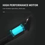Advanced electric motor with low vibration and silent operation for durable performance.
