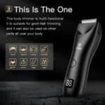 Bladock multi-functional body hair trimmer for grooming, beard, chest, armpit, groin, arms, legs, hips, black portable electric hair clipper for men and women, ideal for personal grooming and hair removal, SEO optimized for hot deals lb.