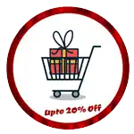 Shopping cart with gift box and colorful presents, representing hot deals and discounts at Hot Deals LB.