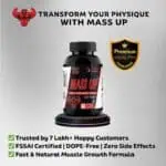 Mass UP muscle gain supplement by Mysha Nutrition – natural weight and muscle gainer with no side effects