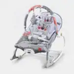 Transat Rocker bébé confortable et évolutif, balancelle douce, bleu ciel