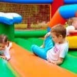 Childrens birthday party ideas - bouncy castle