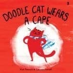 Doodle Cat Wears A Cape - book cover